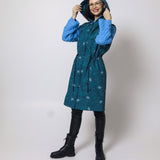 Softshell veste – Palmas uz zaļa fona
