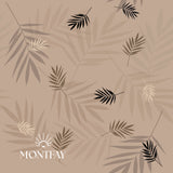 Palm mix on a light brown background