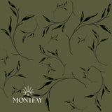 Spring Leafs Khaki