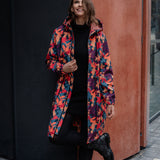 Sieviešu softshell mētelis – košas lapas
